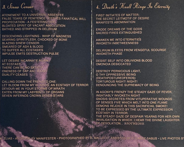 Spectral Voice : Sparagmos (Album)