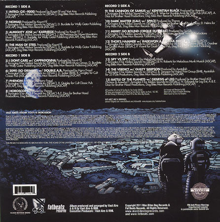 Vast Aire : OX 2010: A Street Odyssey (2xLP, Album)