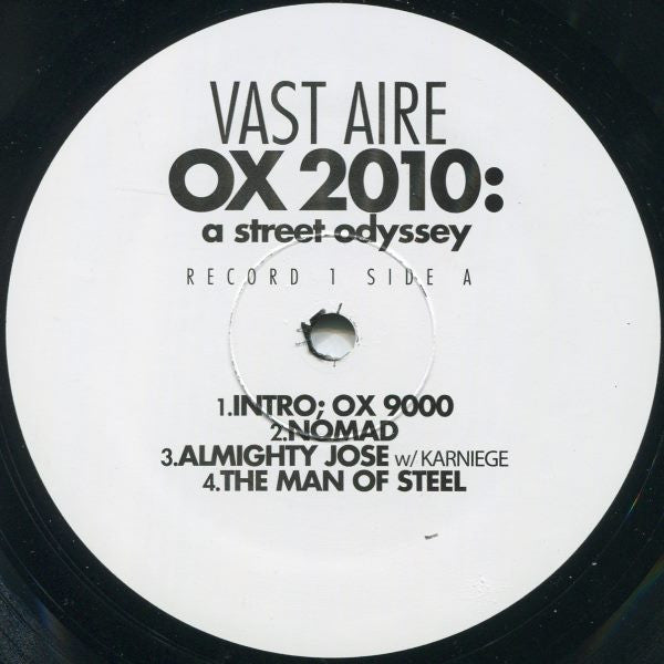 Vast Aire : OX 2010: A Street Odyssey (2xLP, Album)
