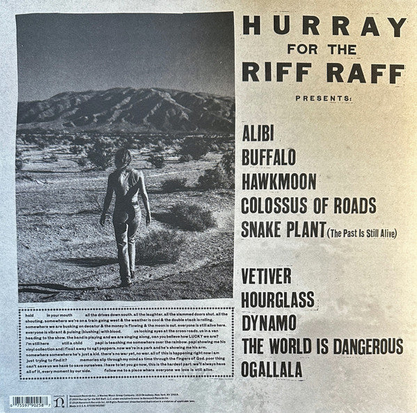 Hurray For The Riff Raff : The Past Is Still Alive (LP, Album, Ltd, Glo)