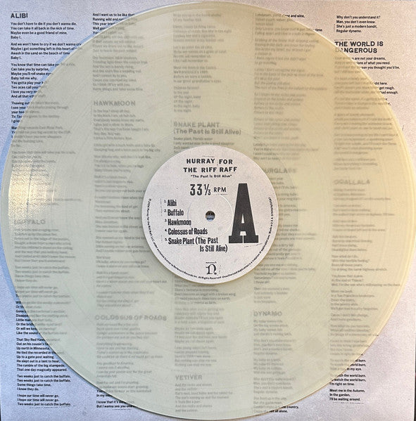 Hurray For The Riff Raff : The Past Is Still Alive (LP, Album, Ltd, Glo)
