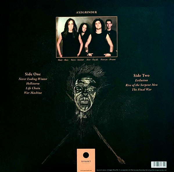 Axegrinder : The Rise Of The Serpent Men (LP,Album,Reissue)