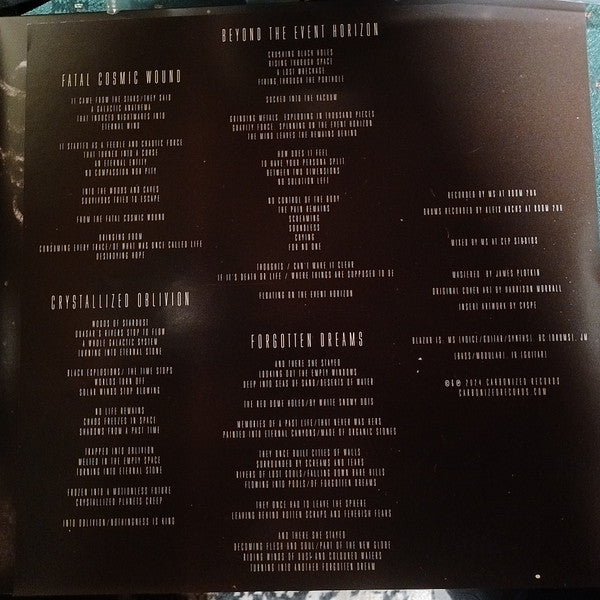 Blazar (3) : Fatal Cosmic Wound (LP, Album, Ltd, Sil)