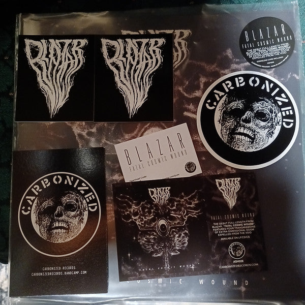 Blazar (3) : Fatal Cosmic Wound (LP, Album, Ltd, Sil)