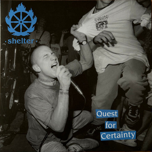 Shelter (2) : Quest For Certainty (LP, Album, RE, Whi)