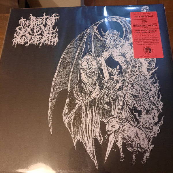 Sex Messiah / Evil (23) / Immortal Death (3) : The Pact Of Sex, Evil, And Death (LP)