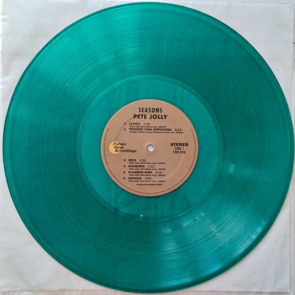 Pete Jolly : Seasons (LP,Album,Limited Edition,Reissue,Remastered)