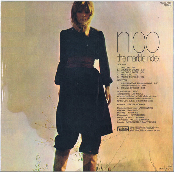 Nico (3) : The Marble Index (LP,Album,Reissue)