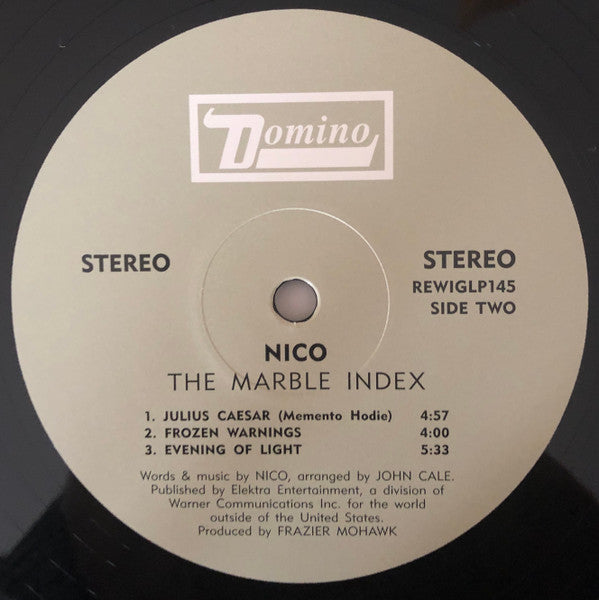 Nico (3) : The Marble Index (LP,Album,Reissue)