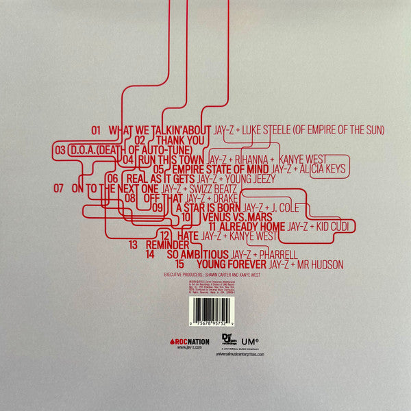 Jay-Z : The Blueprint 3 (LP,Album,Repress)