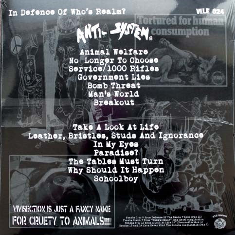 Anti-System : in Defence Of Who's Realm? (LP, Comp, Gre)