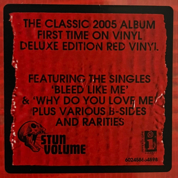 Garbage : Bleed Like Me (LP,Deluxe Edition,Stereo)