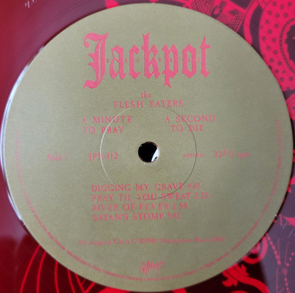 The Flesh Eaters : A Minute To Pray A Second To Die (LP, Album, Ltd, Red)
