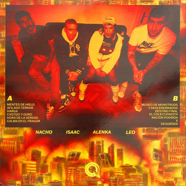 Desorden : Afilado Terror (12", Album, Ora)