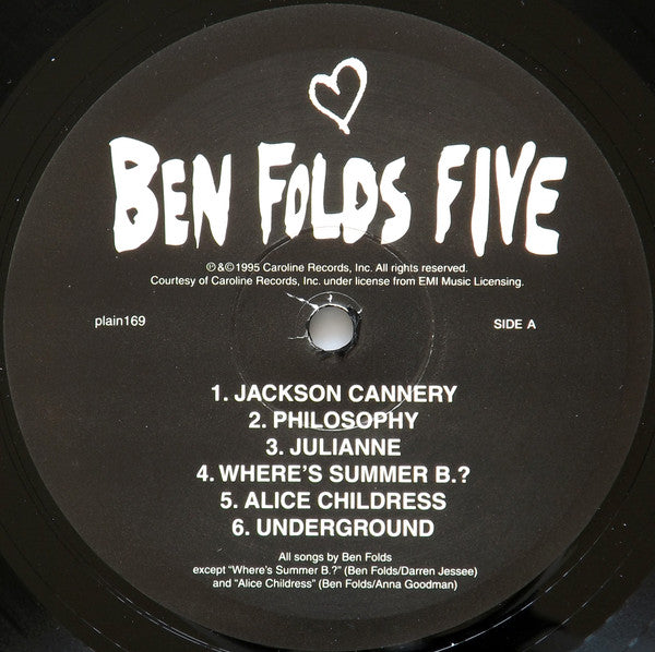 Ben Folds Five : Ben Folds Five (LP,Album,Reissue)