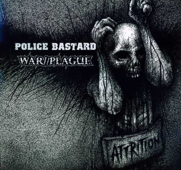 Police Bastard / War//Plague : Attrition (LP,Album)