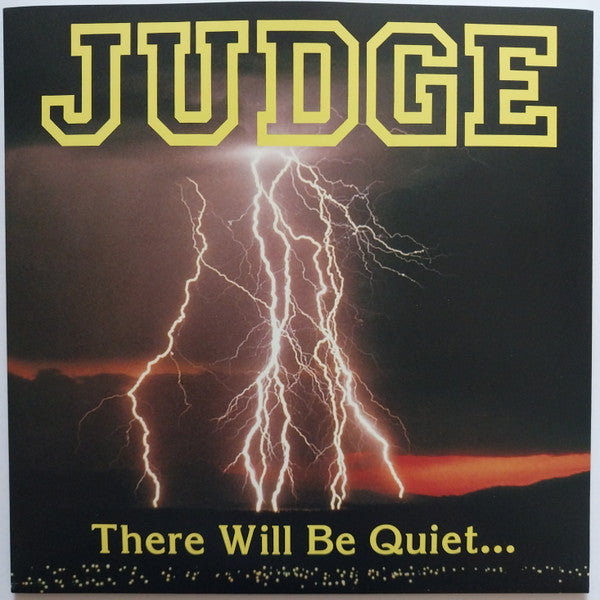 Judge : There Will Be Quiet... ...After The Storm (7",33 ⅓ RPM,Repress)