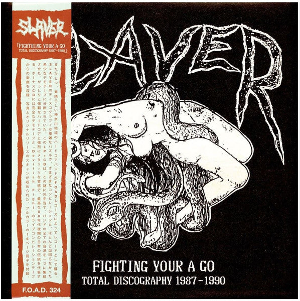 Slaver : Fighting Your A Go - Total Discography 1987-1990 (12",Compilation)