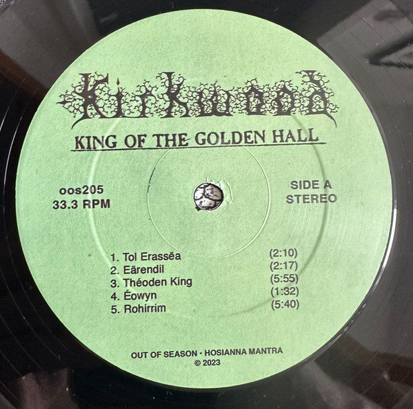 Jim Kirkwood : King Of The Golden Hall (LP,Album,Limited Edition,Remastered)