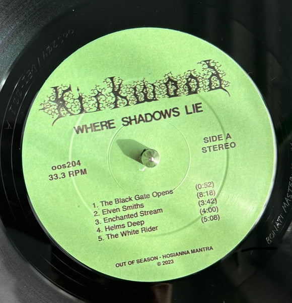Jim Kirkwood : Where Shadows Lie (LP,Album,Limited Edition,Remastered)