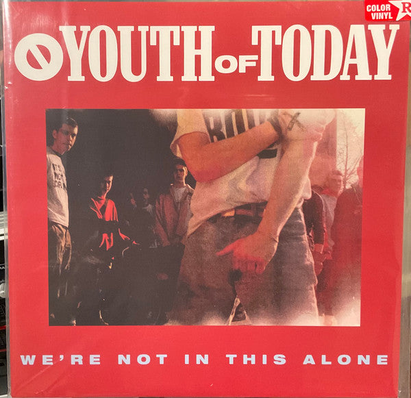 Youth Of Today : We're Not In This Alone (LP,Album,Repress)