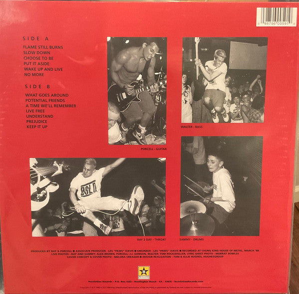 Youth Of Today : We're Not In This Alone (LP,Album,Repress)