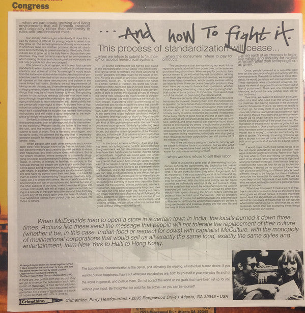 Various : In Our Time (12",45 RPM,Compilation)