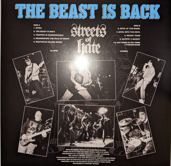 New World Man : The Beast Is Back (12",33 ⅓ RPM,Compilation,Stereo)