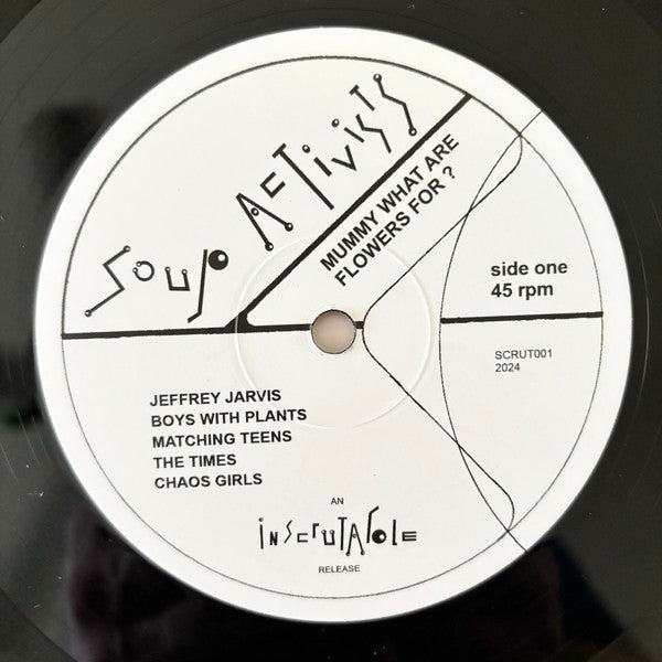 Soup Activists : Mummy What Are Flowers For? (LP, Album)