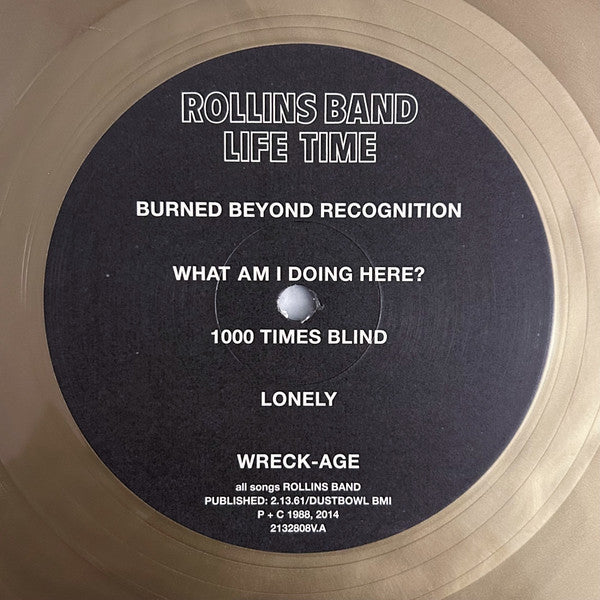 Rollins Band : Life Time (LP,Album,Reissue,Remastered)