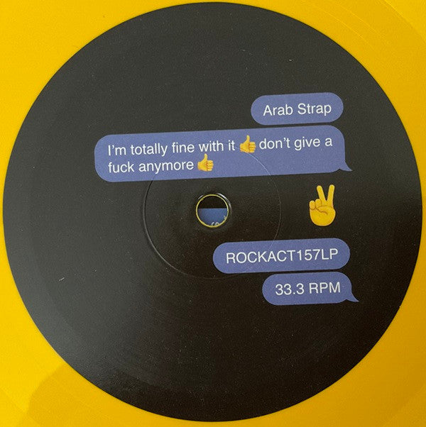 Arab Strap : I'm Totally Fine With It ? Don't Give A Fuck Anymore ? (LP,Album,Limited Edition)