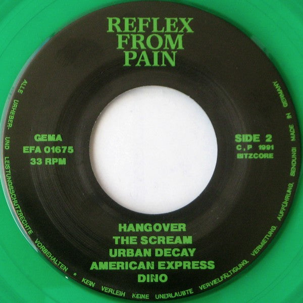 Reflex From Pain : Black And White (7", EP, RE, RM, Gre)