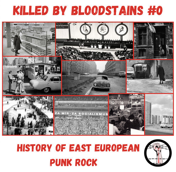 Various : Killed By Bloodstains #0 (History Of East European Punk Rock) (LP, Comp, Ltd, Whi)