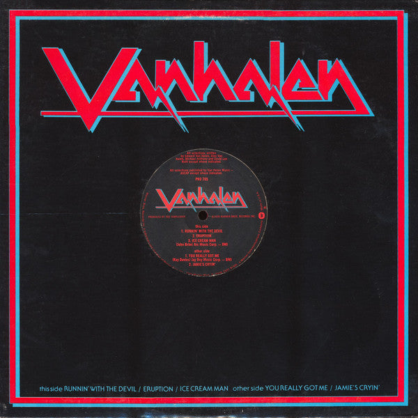 Van Halen : Runnin' With The Devil (12",33 ⅓ RPM,Promo)