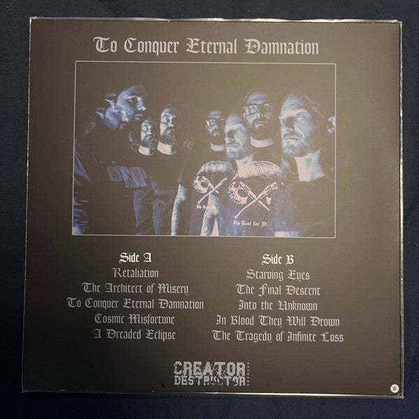 Darkness Everywhere : To Conquer Eternal Damnation (LP, Album, Ltd, Cok)
