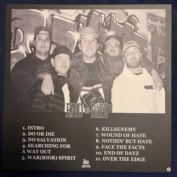End Of Dayz : Searching For A Way Out (12", EP, Red)