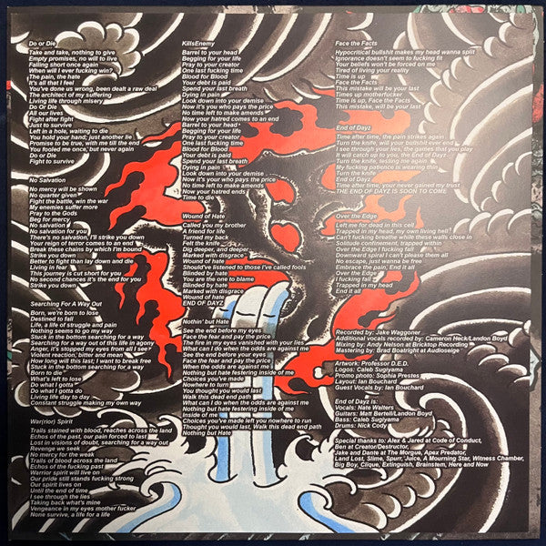 End Of Dayz : Searching For A Way Out (12", EP, Red)