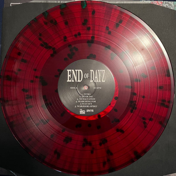 End Of Dayz : Searching For A Way Out (12", EP, Red)