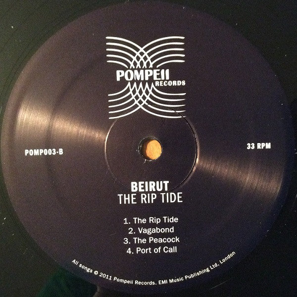 Beirut : The Rip Tide (LP, Album, S/Edition)