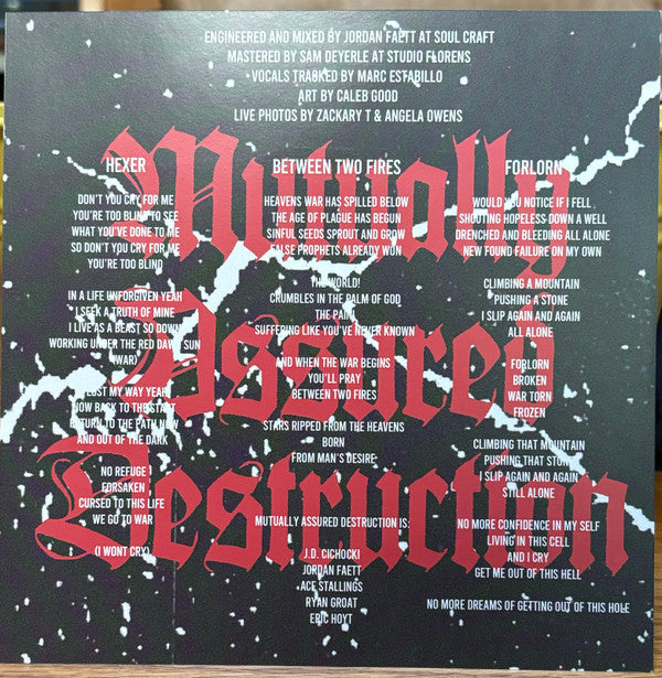 Mutually Assured Destruction (3) : Hexer (7", Single, Red)