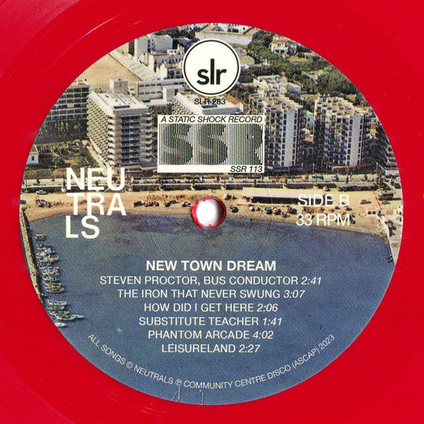 Neutrals : New Town Dream (LP, Album, Red)