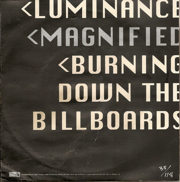 Cave In : Creative Eclipses (7", Ltd, Num, Cle)
