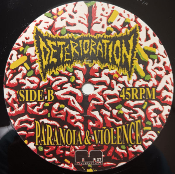 Deterioration : Paranoia & Violence (12",45 RPM,Album)