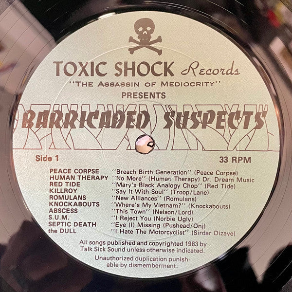 Various : Barricaded Suspects (LP, Comp, RE)