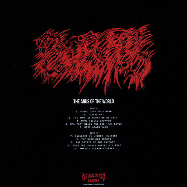 Mortal Wound : The Anus Of The World (LP,Album)