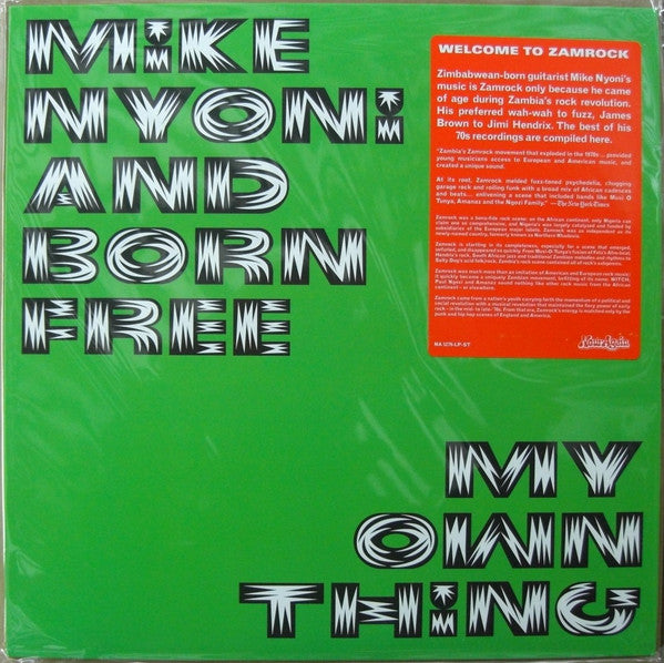Mike Nyoni And Born Free, The : My Own Thing (LP,Album,Compilation,Reissue)