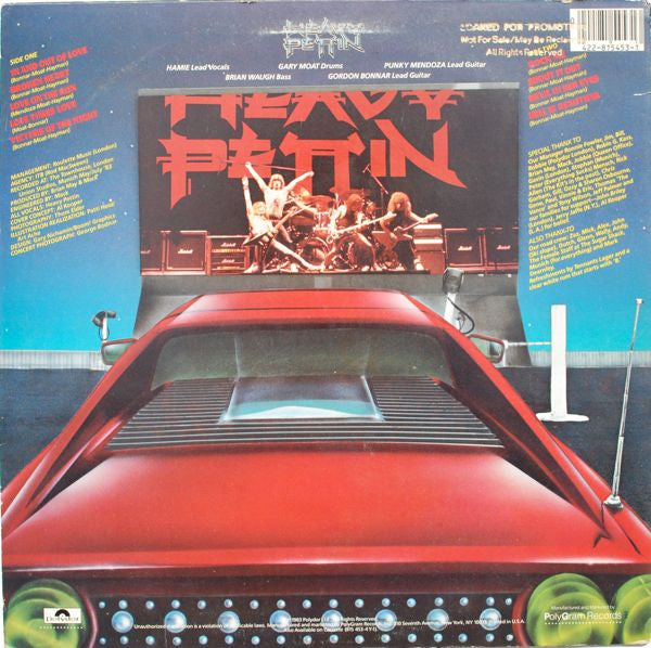 Heavy Pettin : Heavy Pettin (LP,Album)
