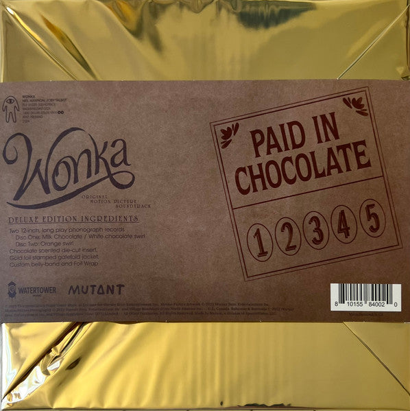 Neil Hannon, Joby Talbot : Wonka (Original Motion Picture Soundtrack) (LP, Mil + LP, Ora + Album, Dlx, Ltd, Emb)