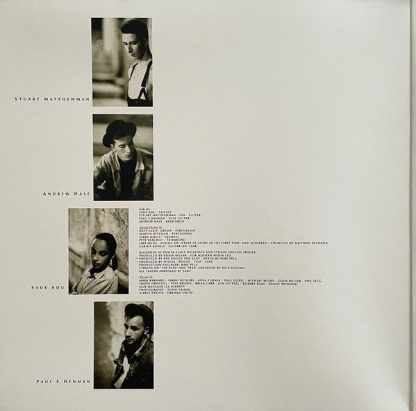 Sade : Promise (LP,Album,Reissue,Remastered)
