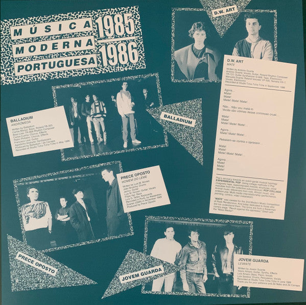 Various : Rock Rendez Vous: M​ú​sica Moderna Portuguesa 1985​-​1986 (LP,Compilation)
